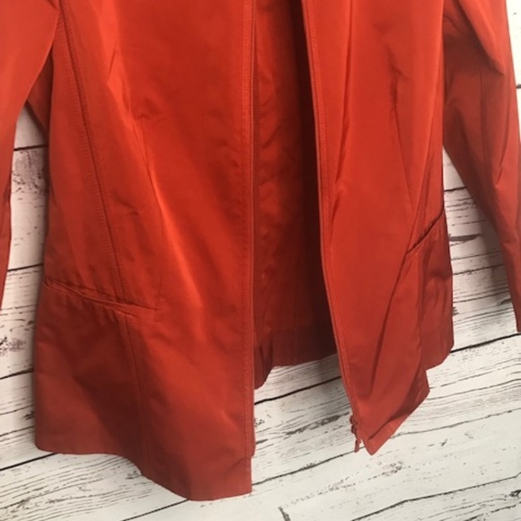 NEW Lafayette 148 lidia jacket bonfire orange 10 - Picture 6 of 8